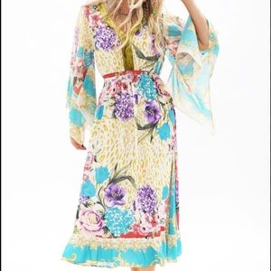 Aratta Artisan Leopard Maxi Dress